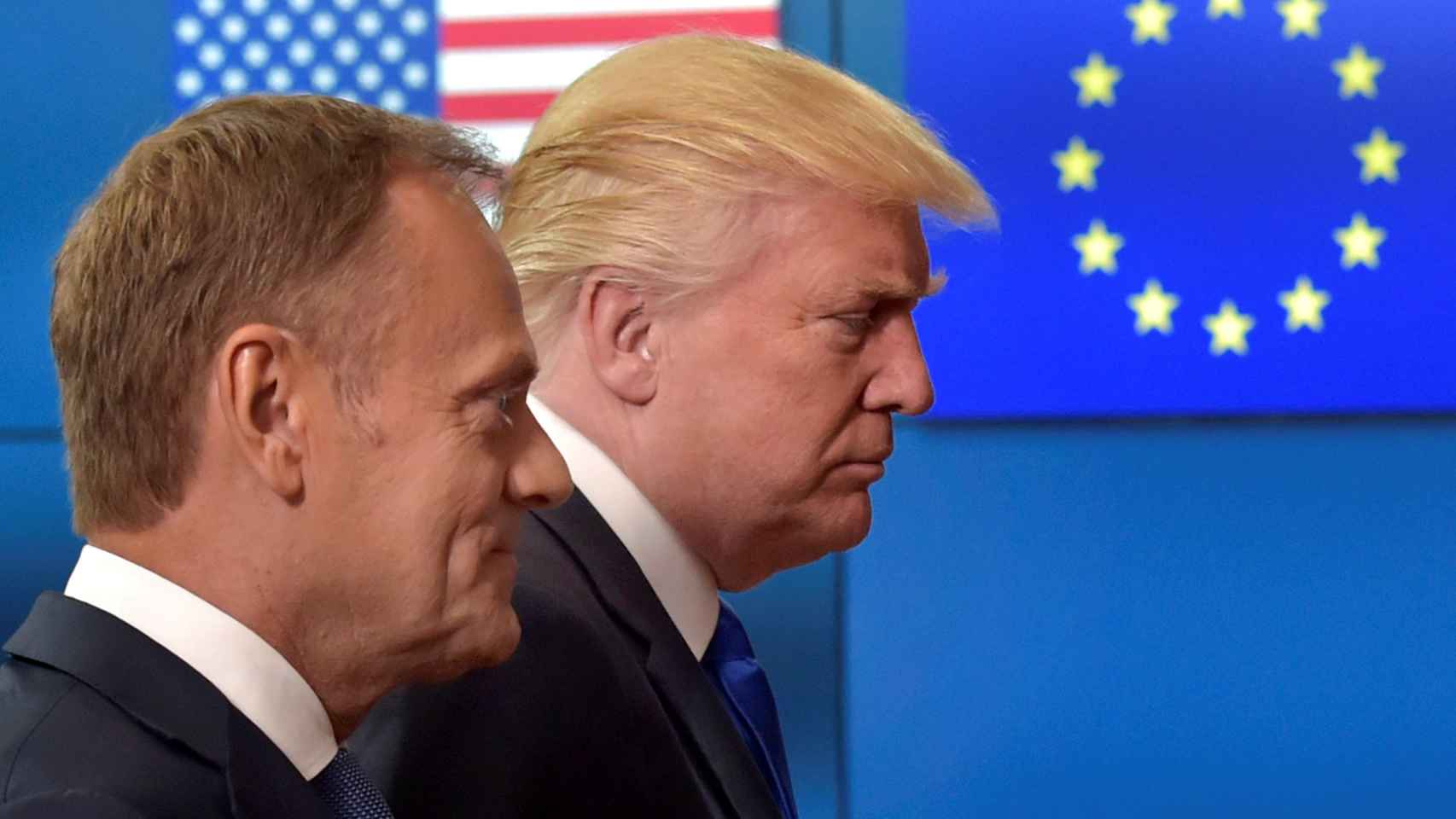 Los dos Donald, Tusk y Trump