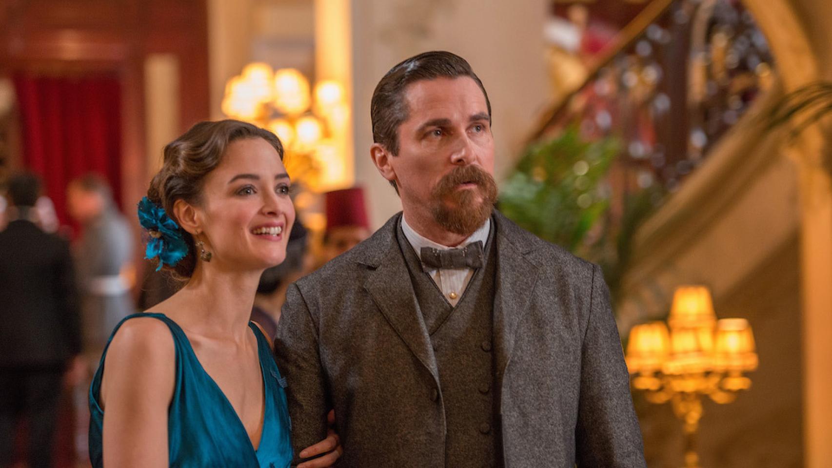 Christian Bale en un fotograma de La promesa.