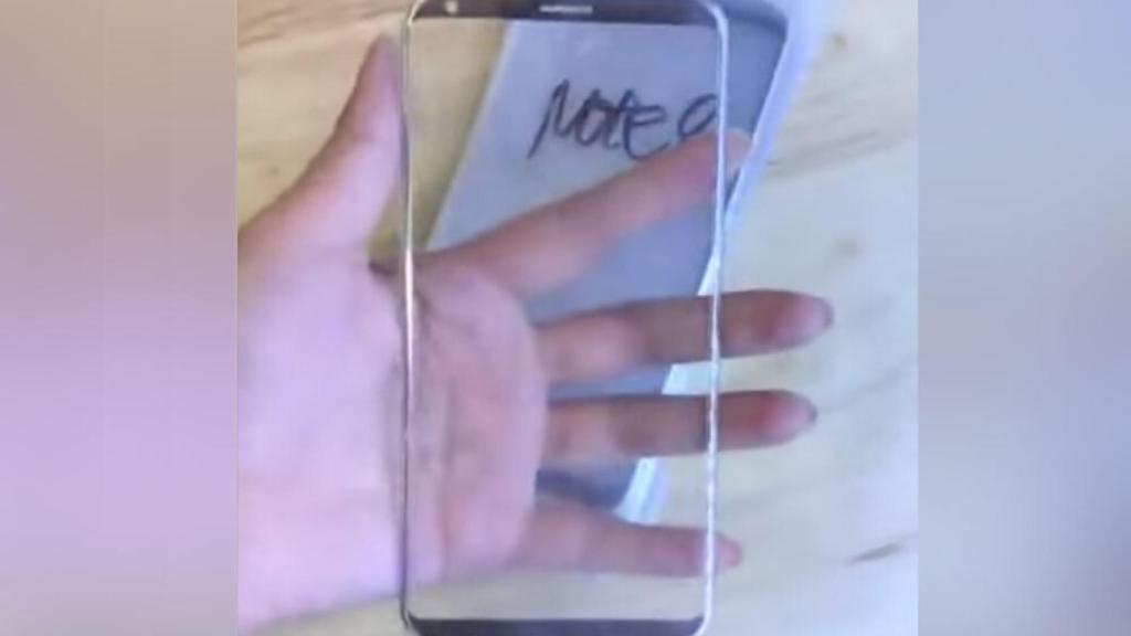 El Samsung Galaxy Note 8 muestra parte de su diseño en un vídeo