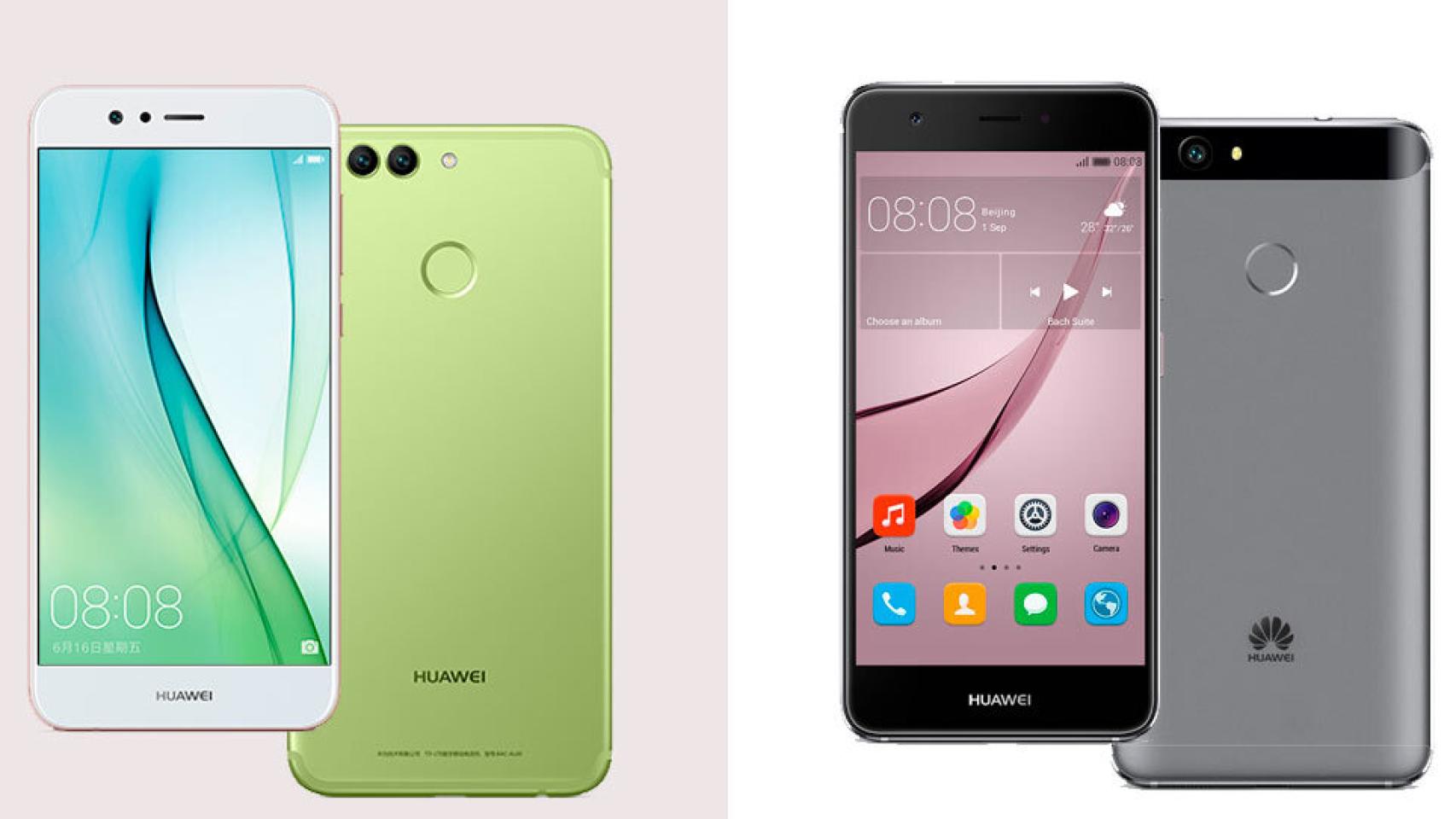 Huawei Nova 2 contra Huawei Nova, así han cambiado