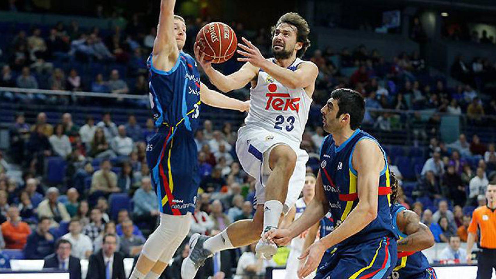 El Real Madrid ante el MoraBanc Andorra en Liga ACB