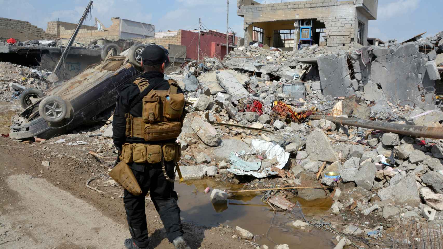 Los 'daños colaterales' de la guerra contra el EI: más de 200 civiles muertos en un mes