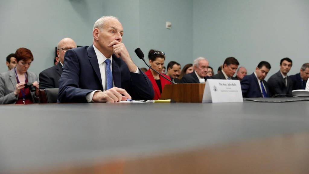 El secretario de Seguridad Nacional de EEUU, John Kelly.