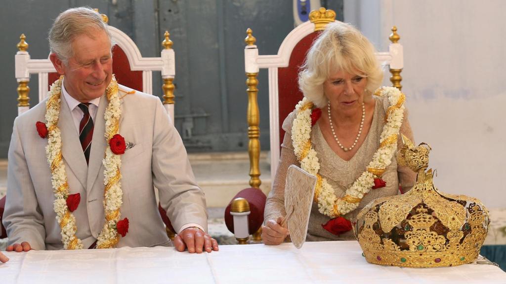 Carlos de Inglaterra y su mujer, Camila, durante un viaje a la India.