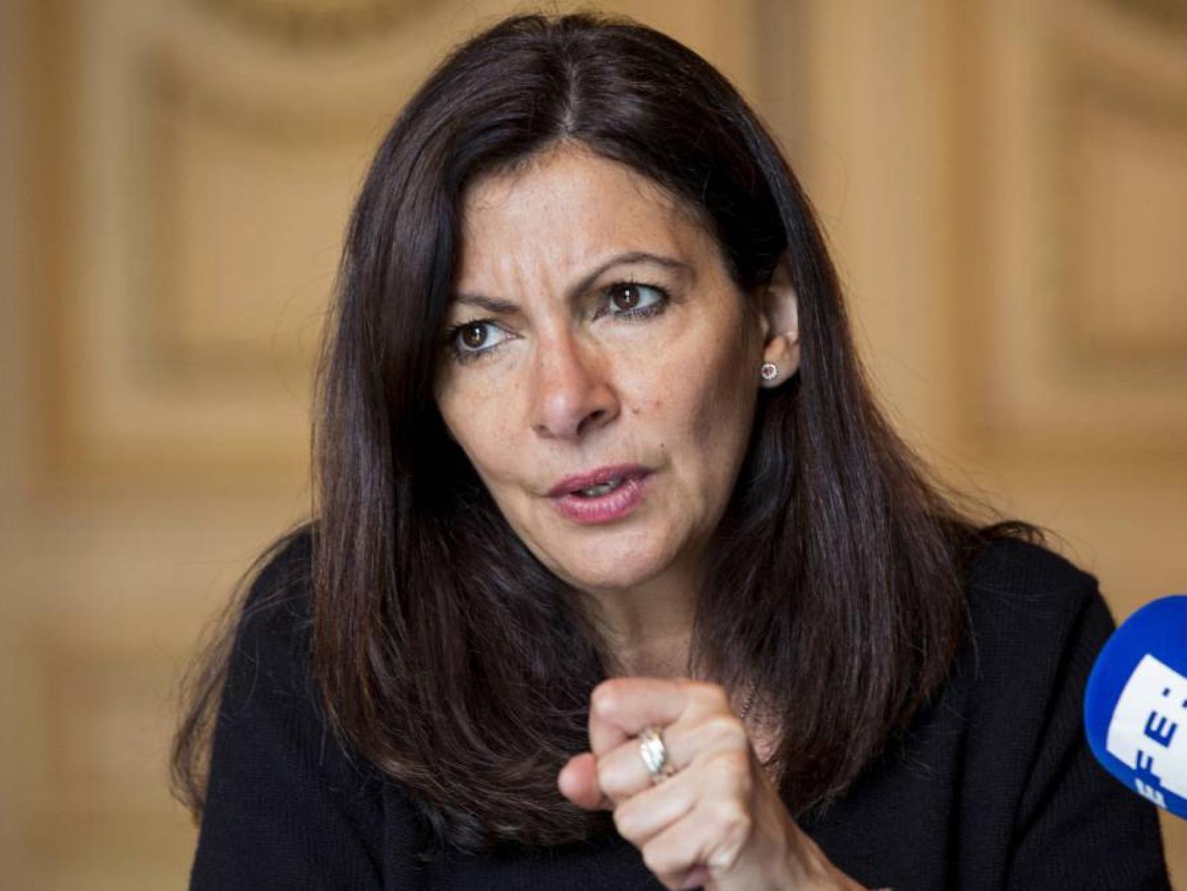 Anne Hidalgo, alcaldesa de París.