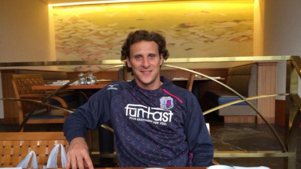 Diego Forlán. Fuente: @DiegoForlan7