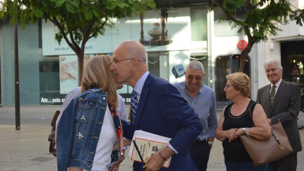 Duran i Lleida en la presentación de su libro, donde ha anunciado la creación de un nuevo partido.