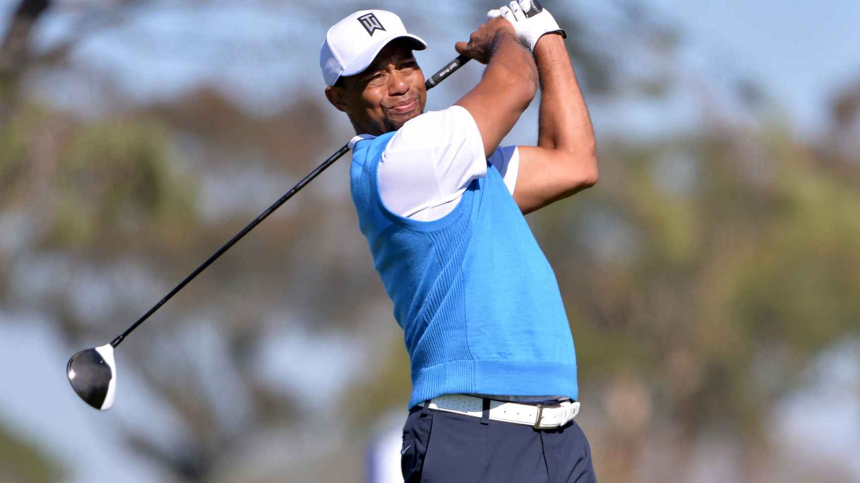 Tiger Woods en uno de los últimos torneos que disputó.