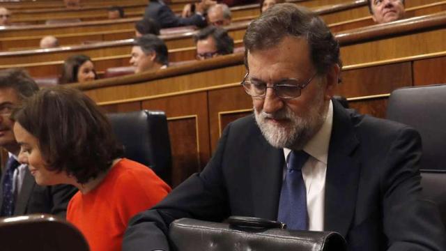 Mariano Rajoy, en el Congreso.