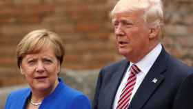 Merkel y Trump, la pasada semana en la cumbre del G7 en Taormina
