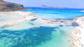 Una playa del norte de Creta