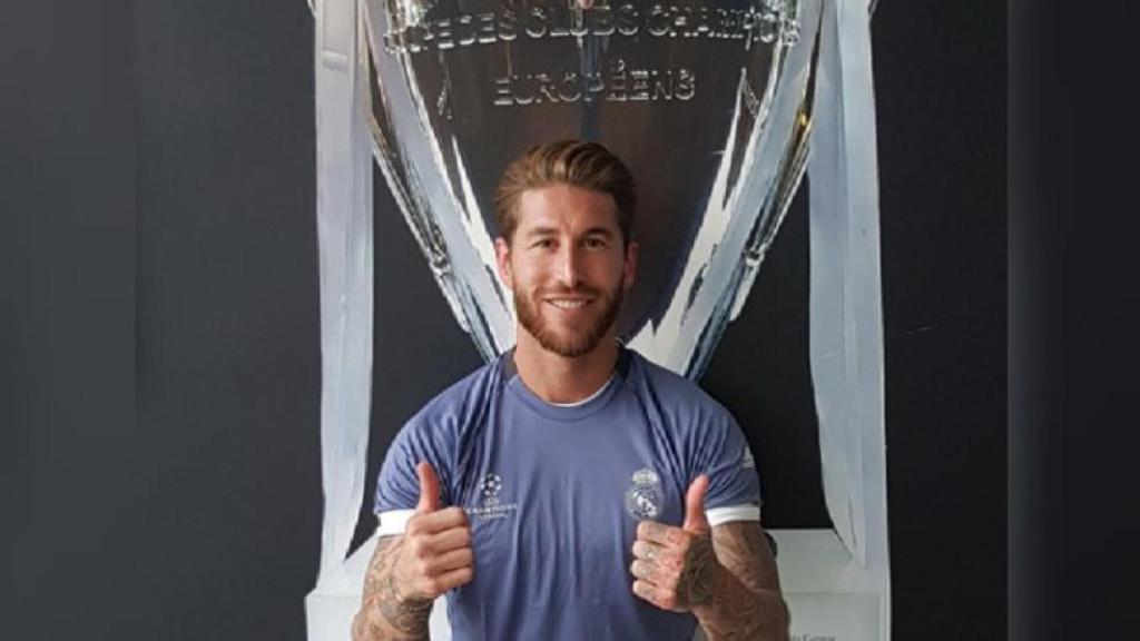 Ramos, motivado con La Duodémica. Foto: Twitter (@SergioRamos)