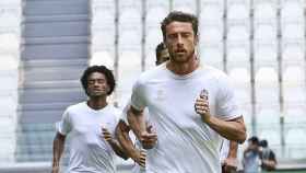 Marchisio durante un entrenamiento. Foto: Twitter (@clamarchisio8)