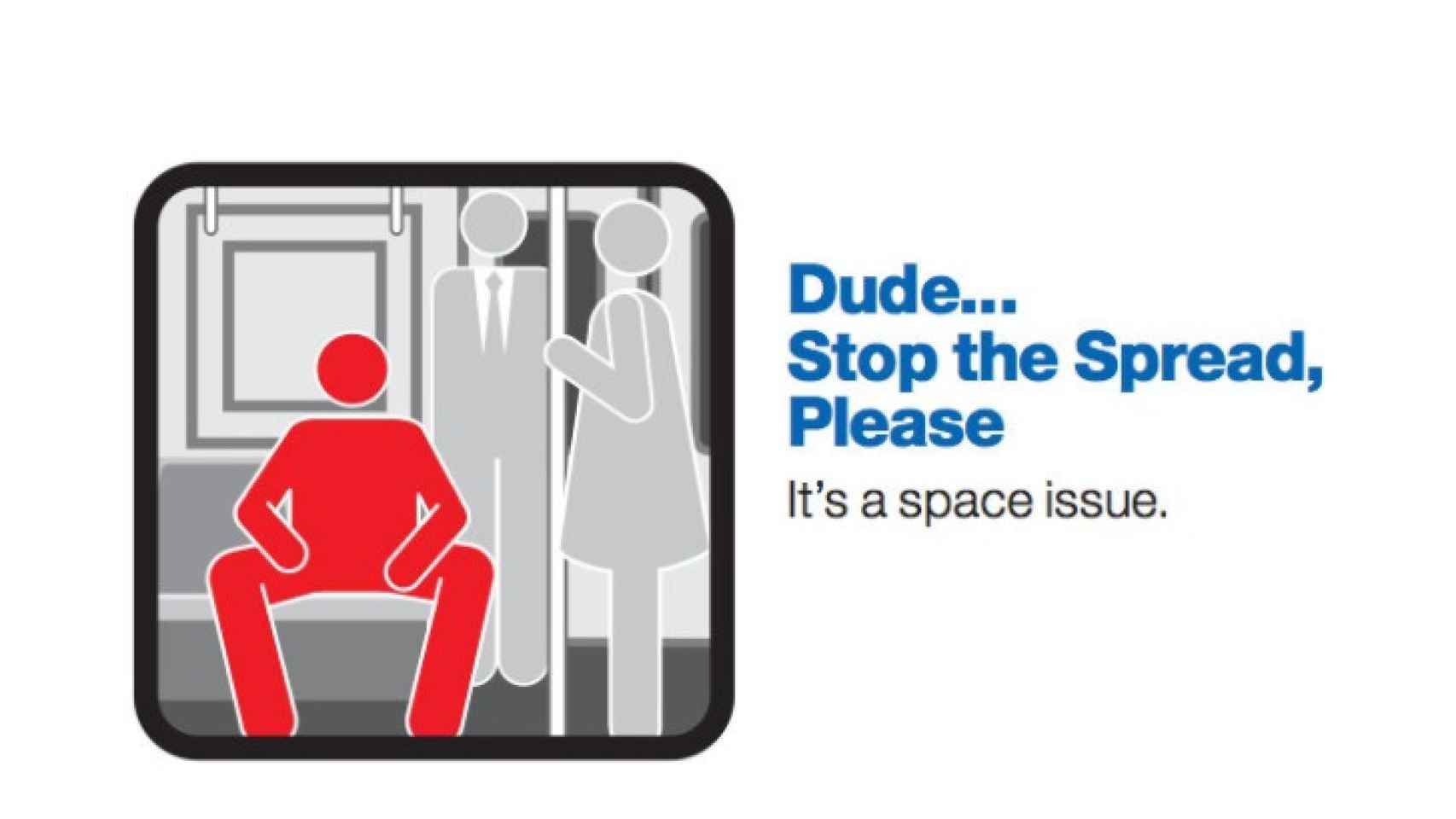 La ilustración utilizada en el Metro de Nueva York