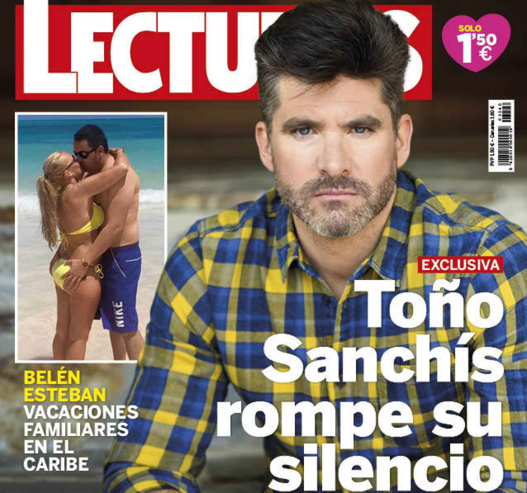 Portada de la revista Lecturas, con la entrevista exclusiva a Toño Sanchís.