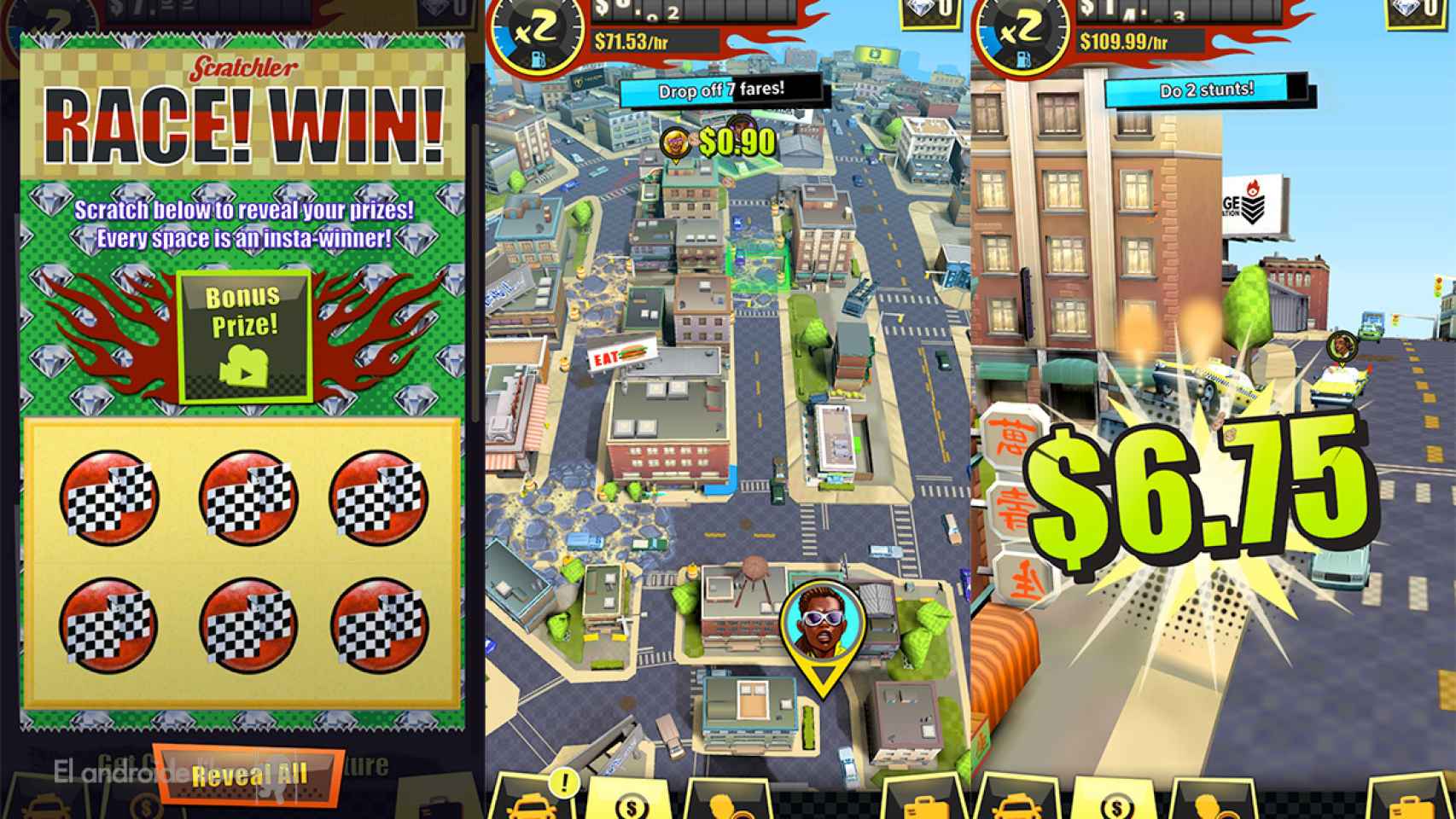 La locura hecha juego: descarga Crazy Taxi Gazillionaire para Android