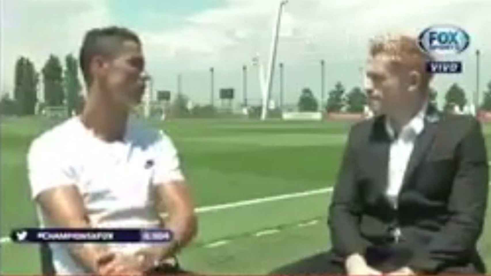 Cristiano Ronaldo, entrevista en FOX Sport
