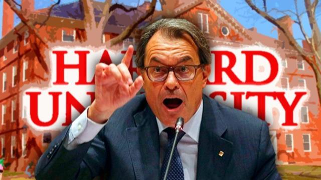 Artur Mas ha pronunciado este año conferencias en Oxford y Harvard pagadas por la Generalitat.