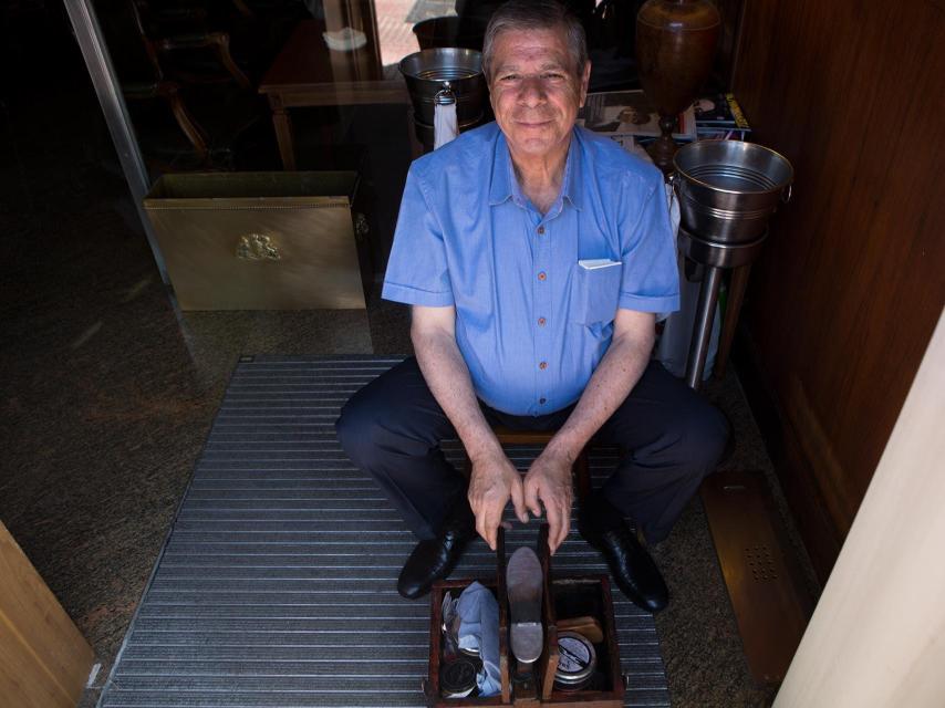 Domingo lleva trabajando en Richelieu 46 años.