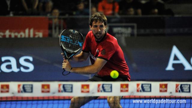 Lucho Capra durante la jornada de octavos en Barcelona.