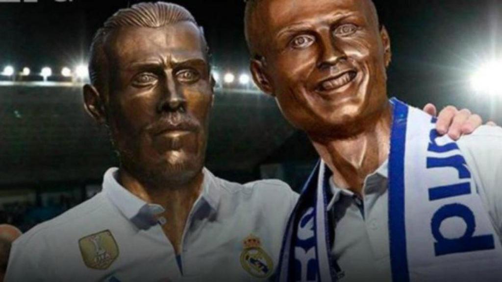 Meme del busto de Gareth Bale