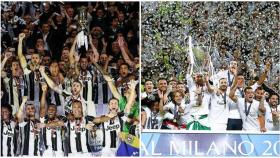 Juve y Real Madrid, finalistas de la Champions League