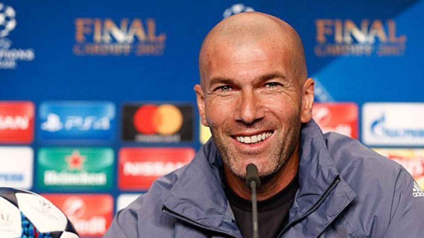 Zidane comparece en rueda de prensa antes del partido de la Juventus