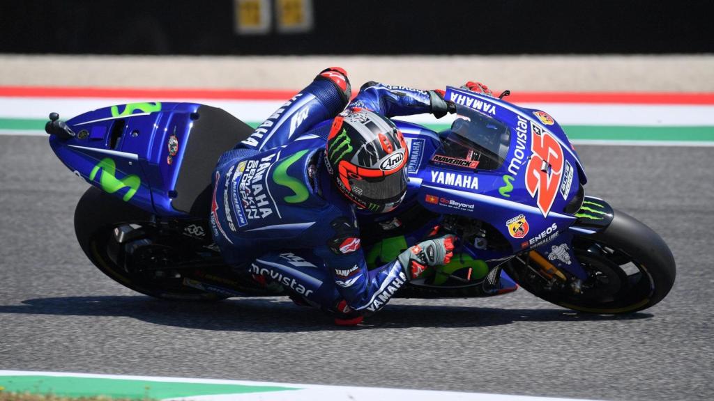 Maverick Viñales en Mugello.