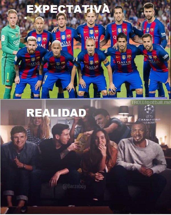 Los lloros del Barça protagonizan los memes antes de la final de Cardiff