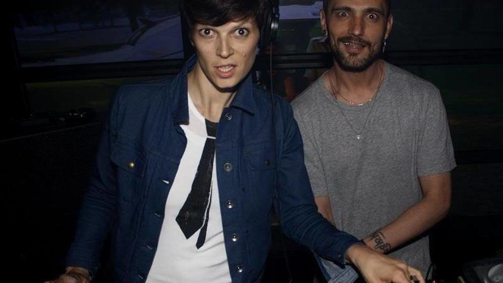 Bimba Bosé y David Delfín.