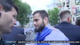 Nacho, en la celebración de La Duodécima