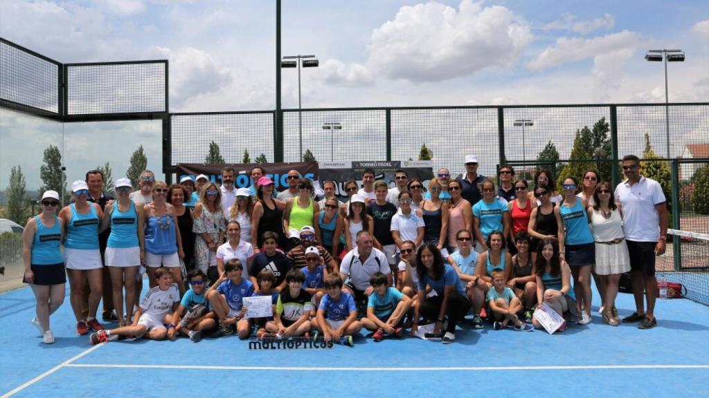 Éxito total del Torneo de Multiópticas de pádel en el Club Monteverde de Toledo 1