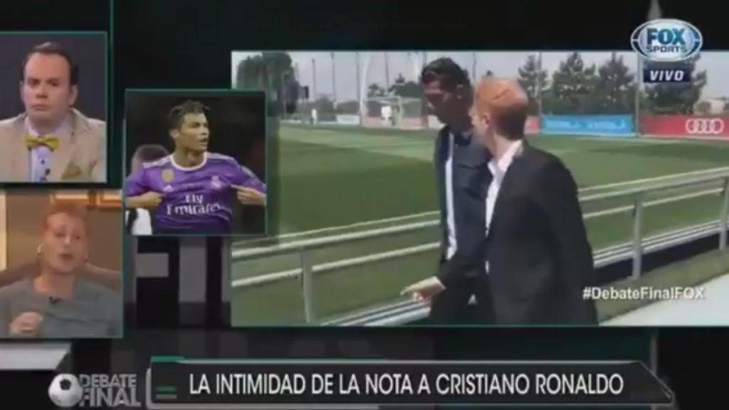 Cristiano Ronaldo y Martin Liberman
