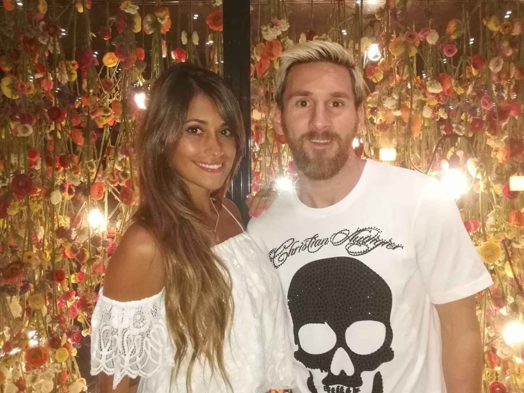 Leo Messi y su novia Antonella Rocuzzo