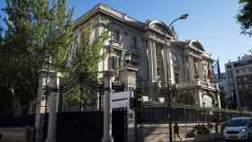 Vista de la embajada de Italia en Madrid.