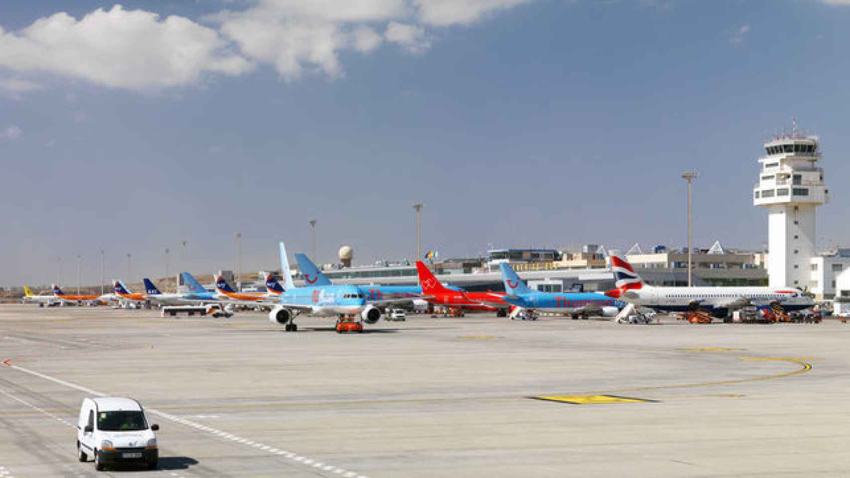 El aeropuerto de Tenerife, en una imagen de archivo.