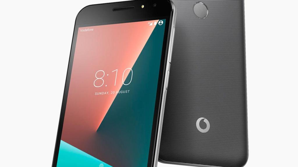 Vodafone Smart N8: lector de huellas, NFC y Android 7 por 139€