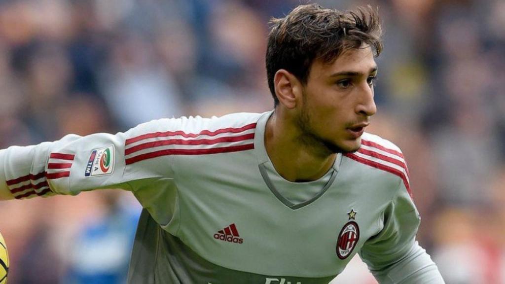 Donnarumma, la joya del Milan   Foto: Twitter (@partidazocope)