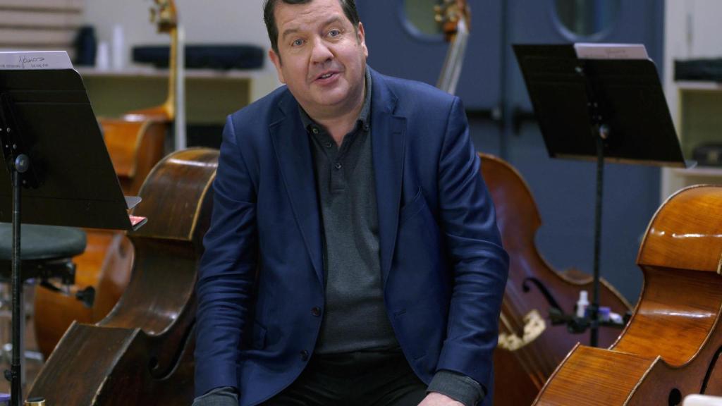 Ivor Bolton, en la sala de ensayo del Teatro Real en una imagen reciente.