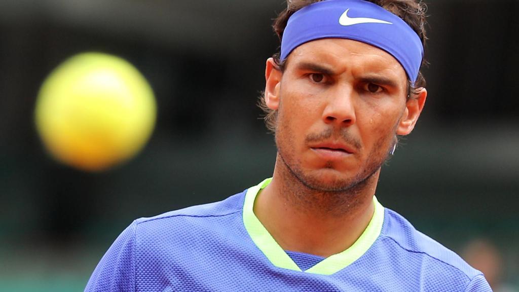 Nadal, en un encuentro en Roland Garros.