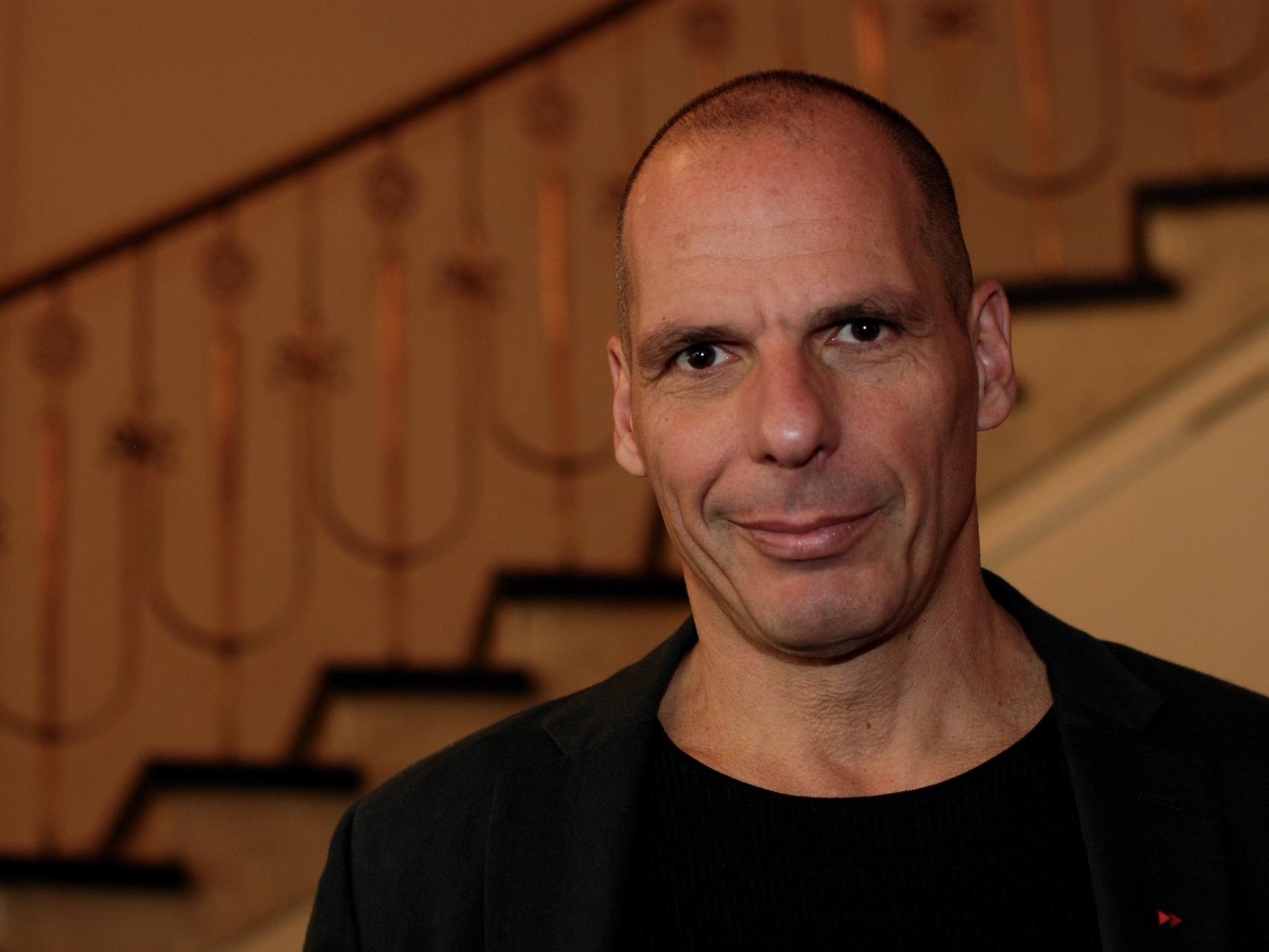 Yanis Varufakis posa para EL ESPAÑOL