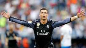 Cristiano Ronaldo celebrando su gol