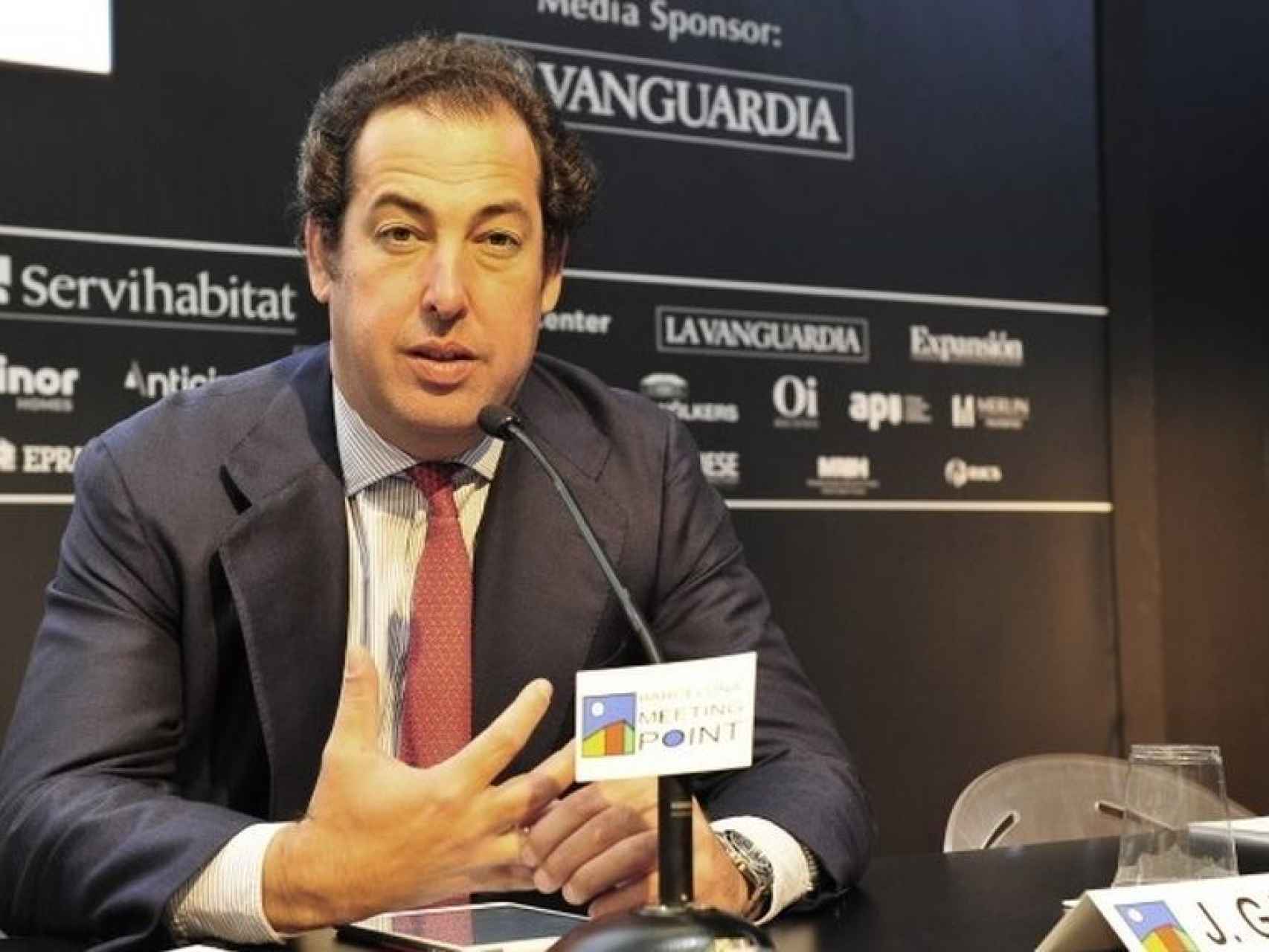 Javier García-Carranza, presidente de Merlin y director general adjunto del Banco Santander.