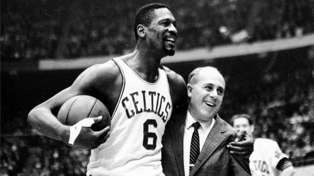 Bill Russell y Red Auerbach.