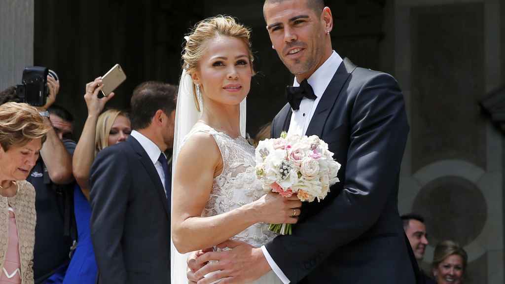 Víctor Valdés y Yolanda Cardona se casaban este viernes en Barcelona.