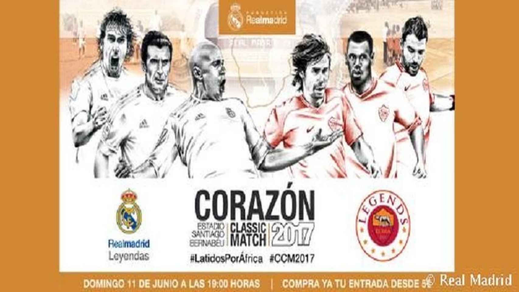 Portada del Corazón Classic Match 2017