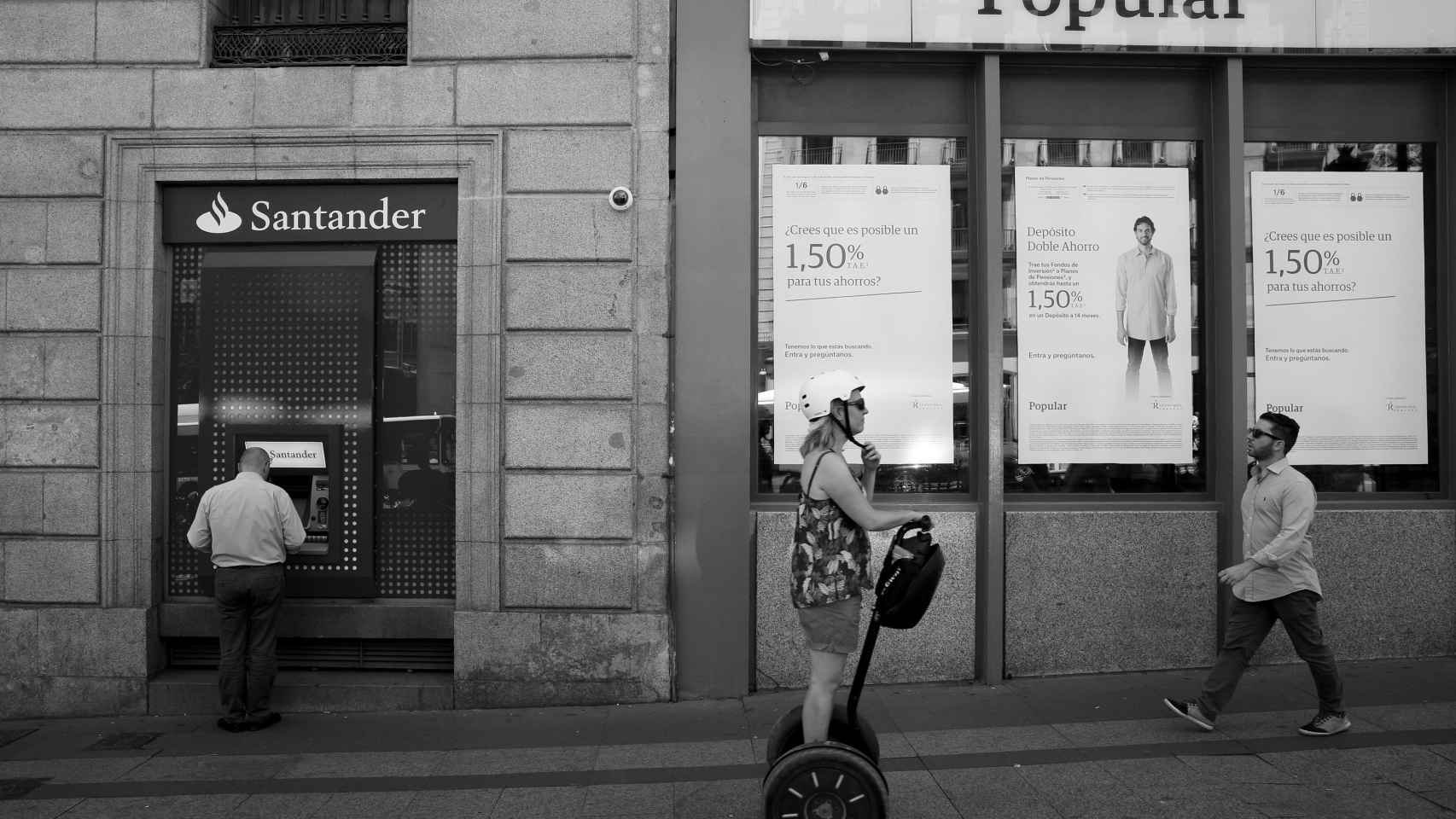 El Banco Santander se quedó con el Banco Popular por un euro.
