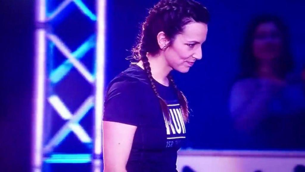 Irene Junquera en Ninja Warrior