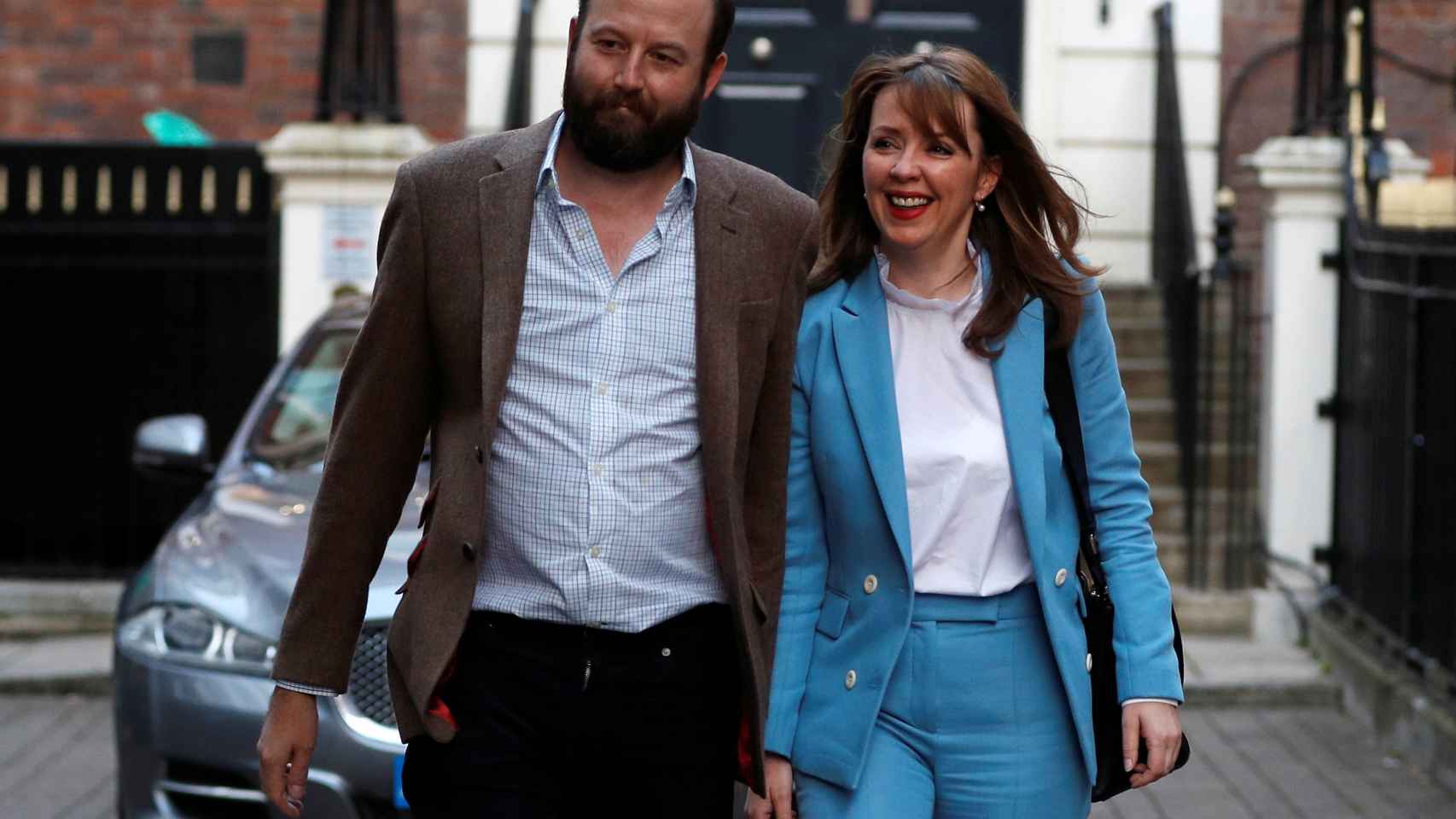 Nick Timothy y Fiona Hill.
