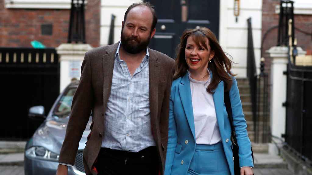 Nick Timothy y Fiona Hill.